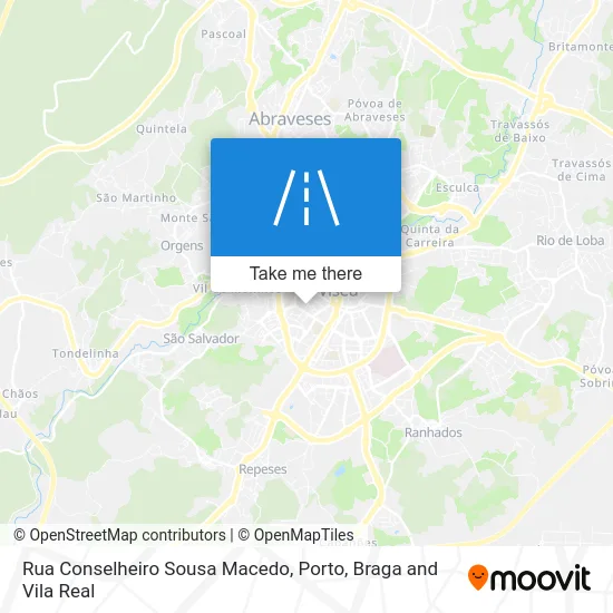 Rua Conselheiro Sousa Macedo map