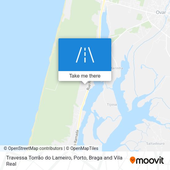 Travessa Torrão do Lameiro mapa