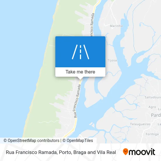 Rua Francisco Ramada map