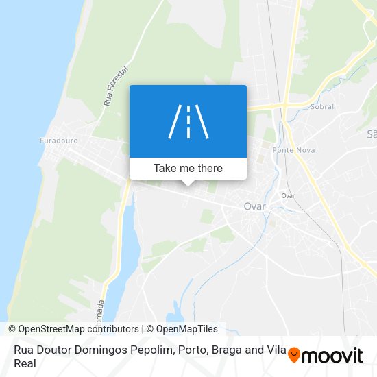 Rua Doutor Domingos Pepolim mapa