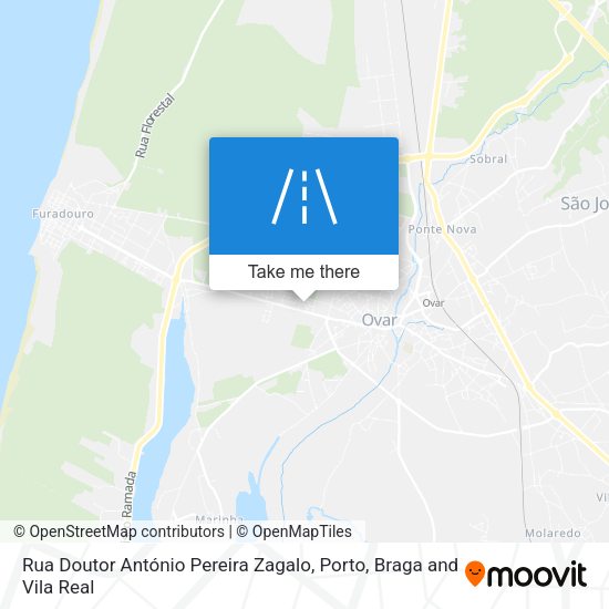 Rua Doutor António Pereira Zagalo map