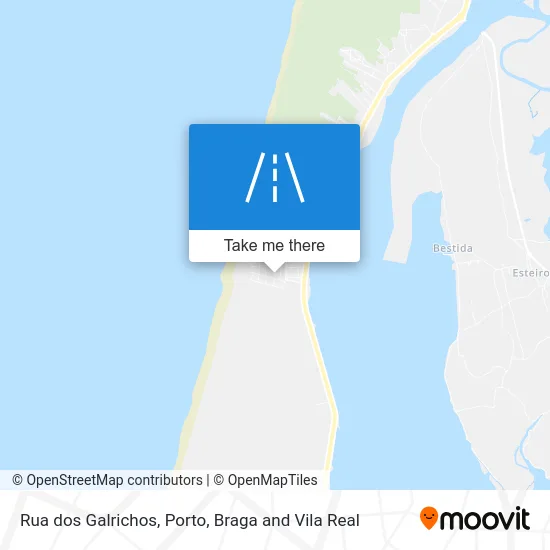 Rua dos Galrichos map