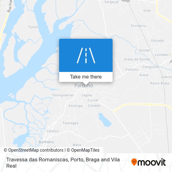 Travessa das Romaniscas map