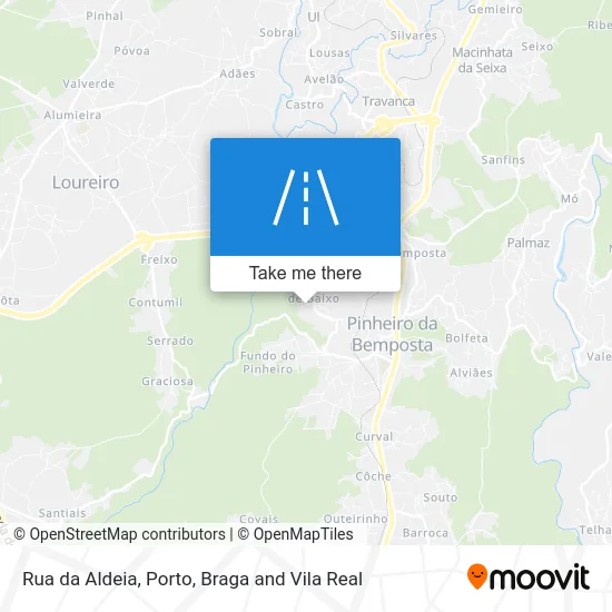 Rua da Aldeia map