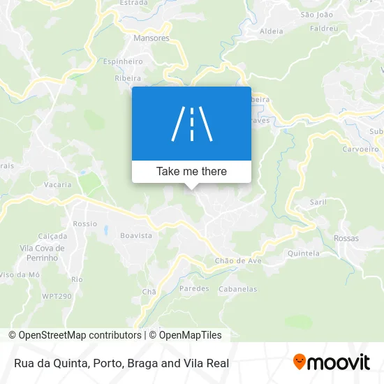 Rua da Quinta map