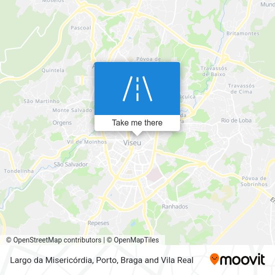Largo da Misericórdia mapa