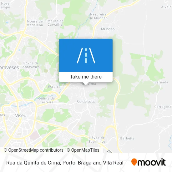 Rua da Quinta de Cima map
