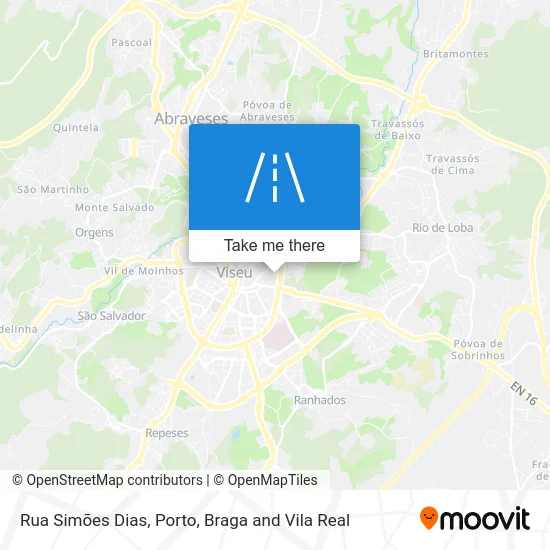 Rua Simões Dias map