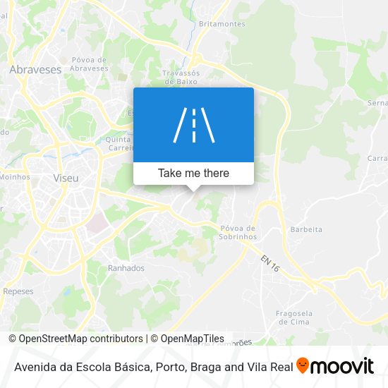 Avenida da Escola Básica map