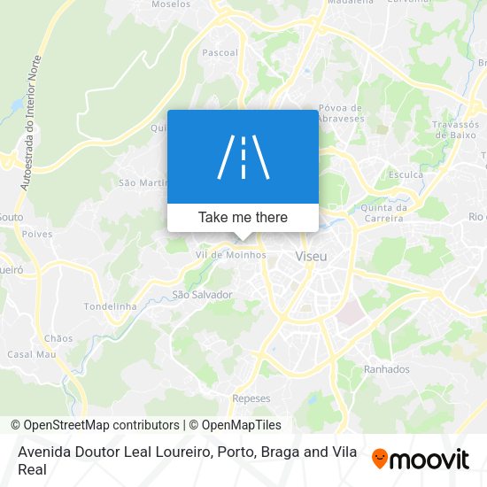 Avenida Doutor Leal Loureiro map