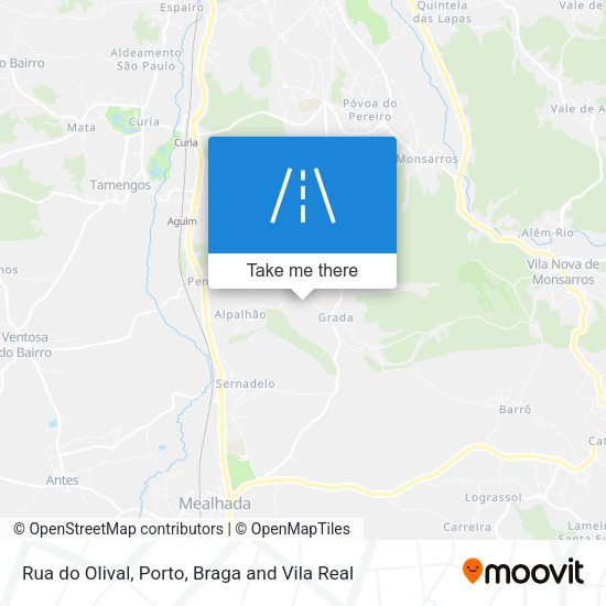 Rua do Olival map