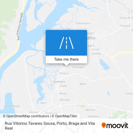 Rua Vitorino Tavares Sousa map