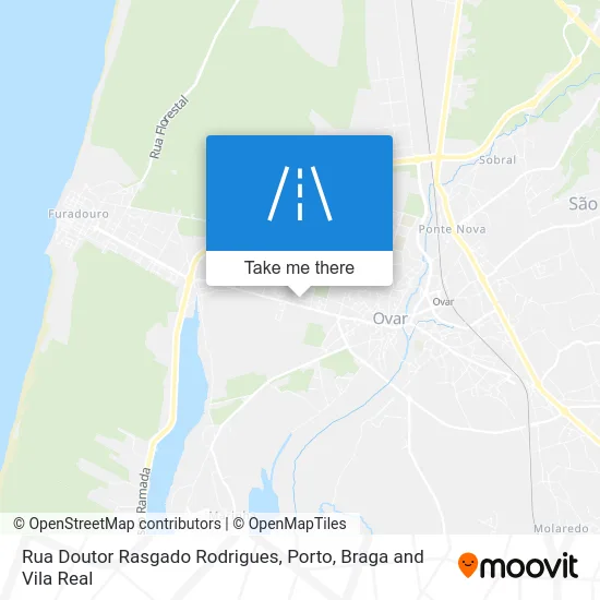 Rua Doutor Rasgado Rodrigues map