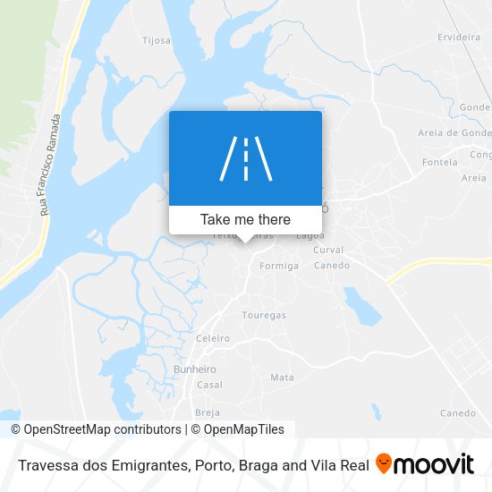 Travessa dos Emigrantes map