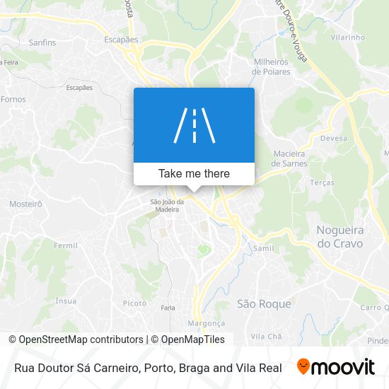 Rua Doutor Sá Carneiro map