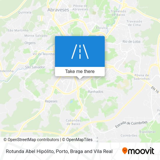Rotunda Abel Hipólito map