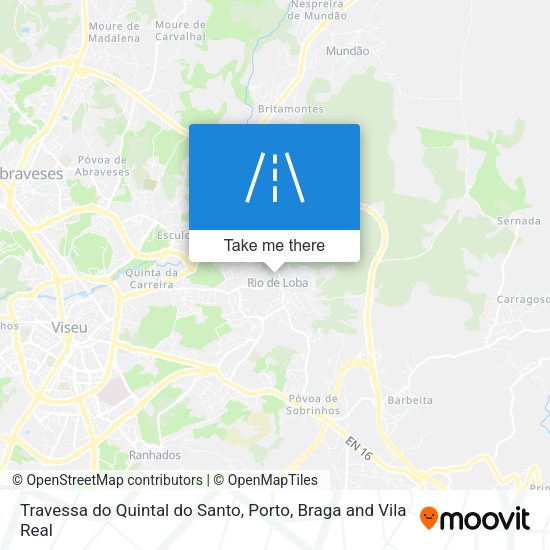 Travessa do Quintal do Santo map