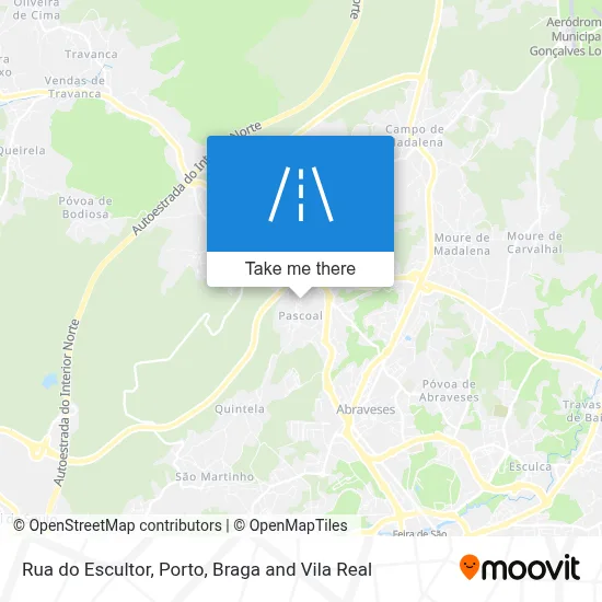 Rua do Escultor map