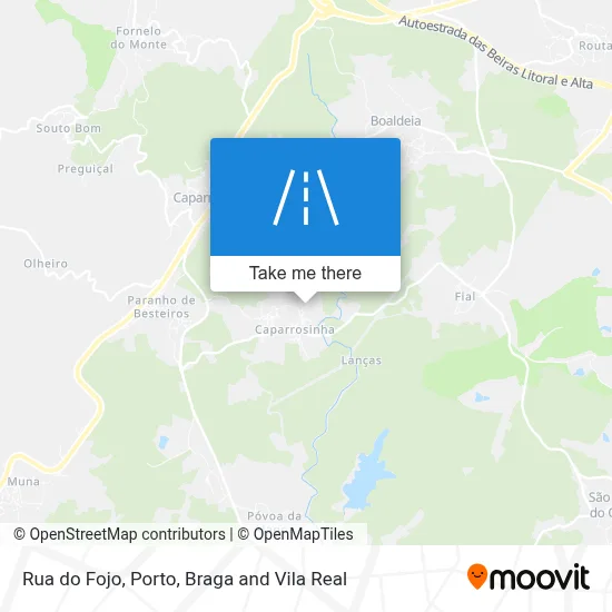 Rua do Fojo map