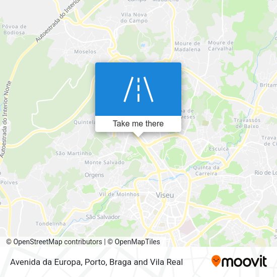 Avenida da Europa mapa