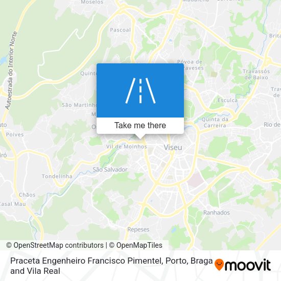 Praceta Engenheiro Francisco Pimentel map