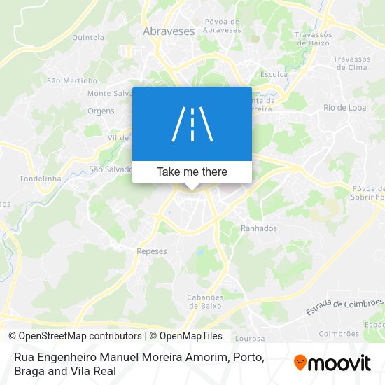 Rua Engenheiro Manuel Moreira Amorim map