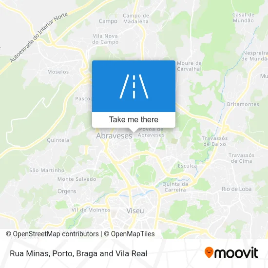 Rua Minas map