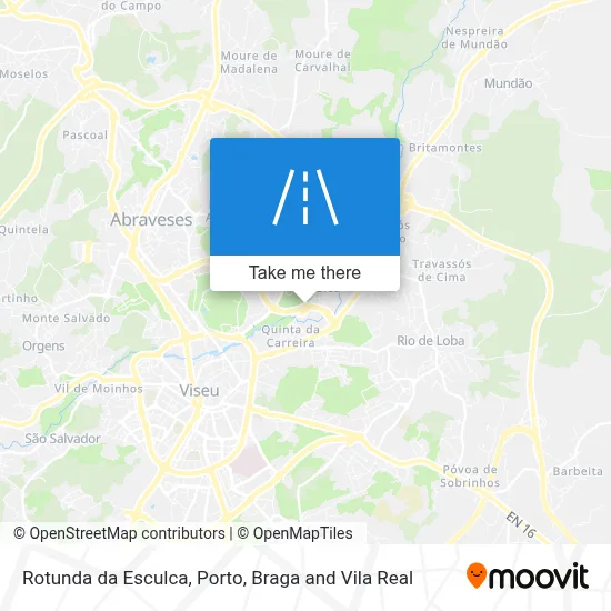 Rotunda da Esculca map