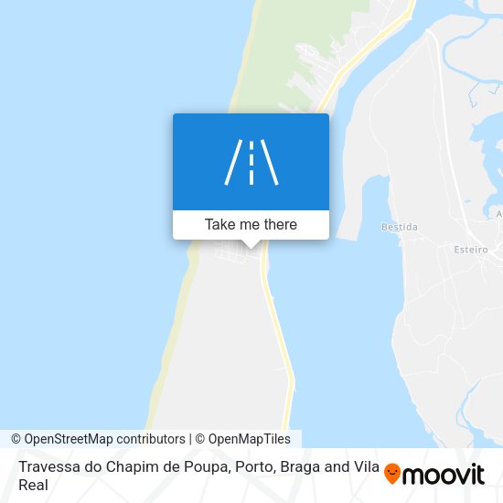 Travessa do Chapim de Poupa map