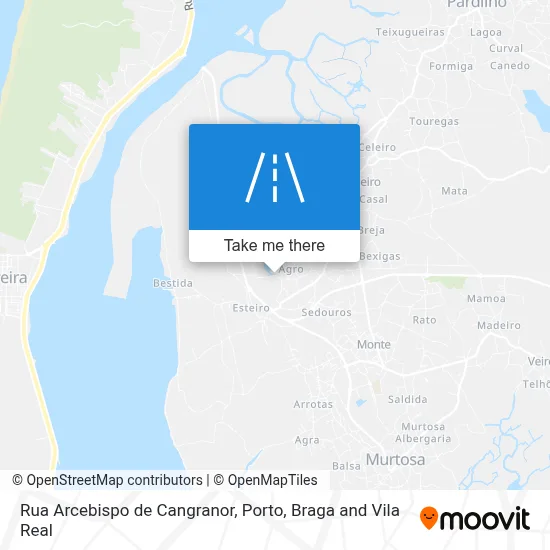 Rua Arcebispo de Cangranor map