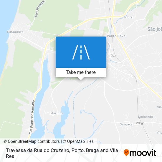 Travessa da Rua do Cruzeiro map