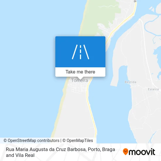 Rua Maria Augusta da Cruz Barbosa map