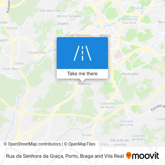 Rua da Senhora da Graça map