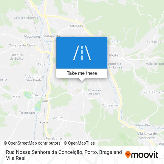 Rua Nossa Senhora da Conceição map