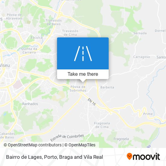 Bairro de Lages map