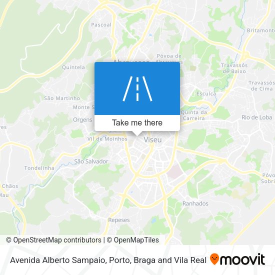 Avenida Alberto Sampaio map