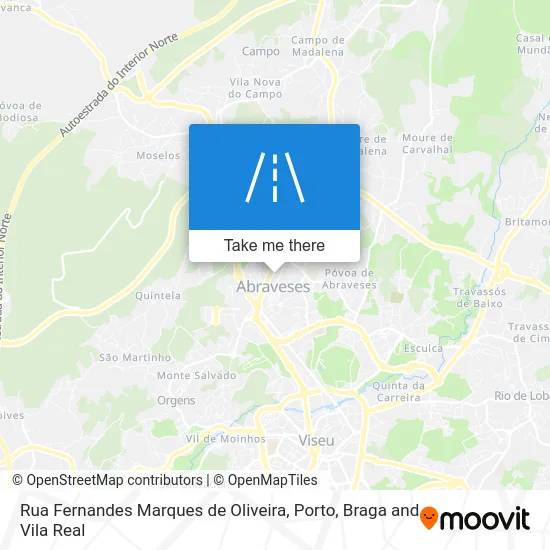 Rua Fernandes Marques de Oliveira map