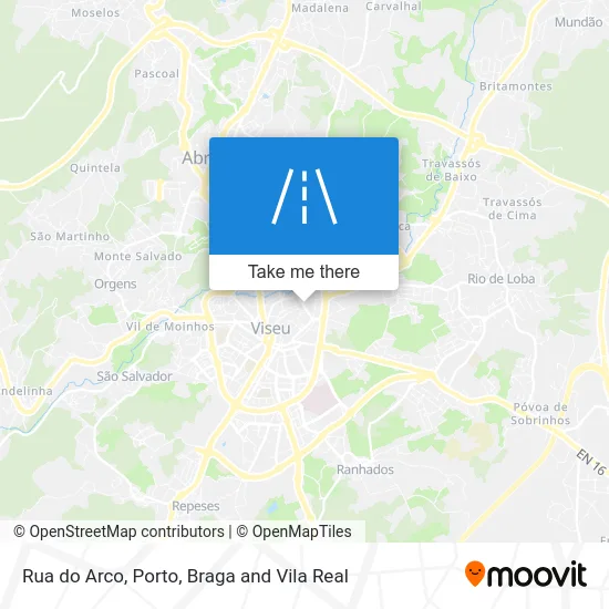 Rua do Arco map