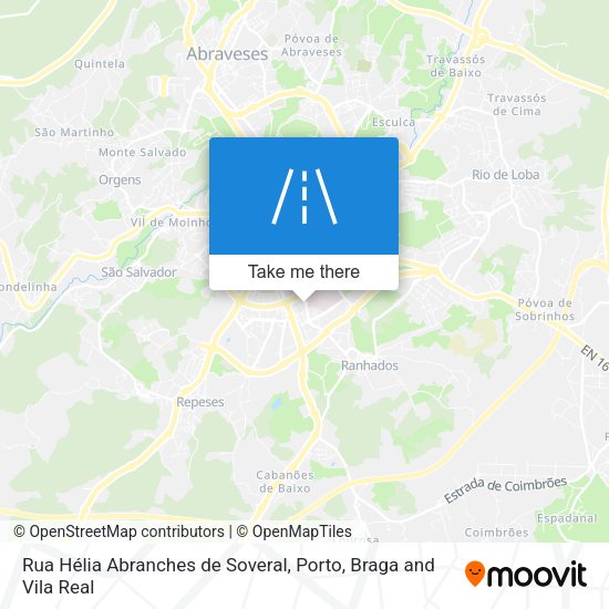 Rua Hélia Abranches de Soveral mapa