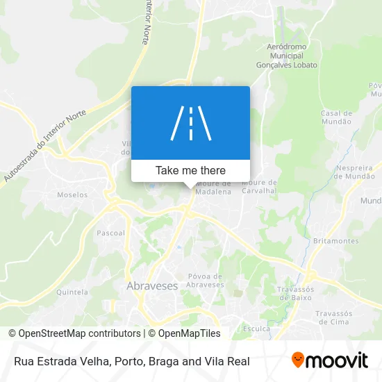 Rua Estrada Velha map