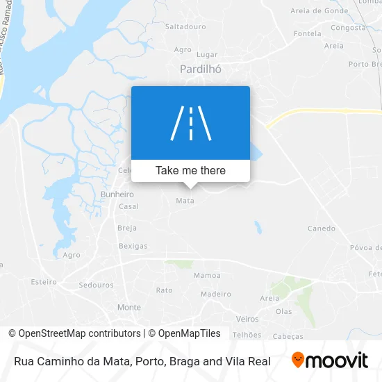 Rua Caminho da Mata map