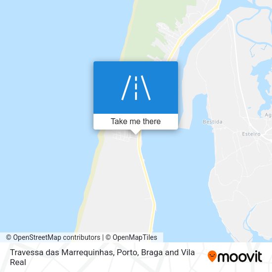 Travessa das Marrequinhas mapa