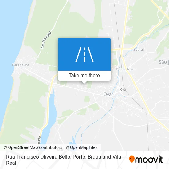 Rua Francisco Oliveira Bello map