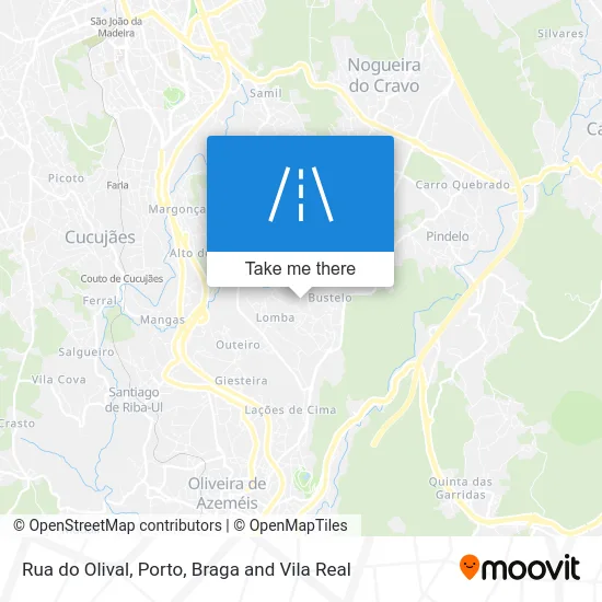 Rua do Olival map