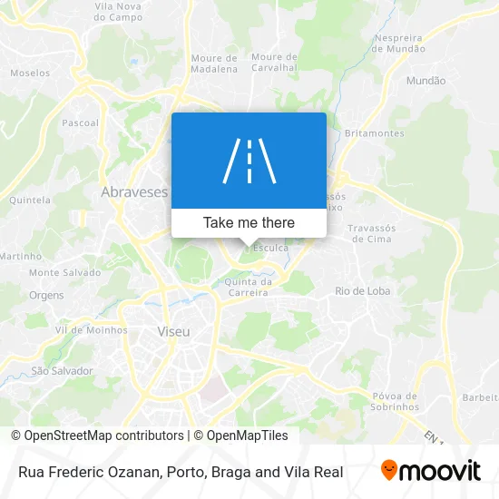 Rua Frederic Ozanan map