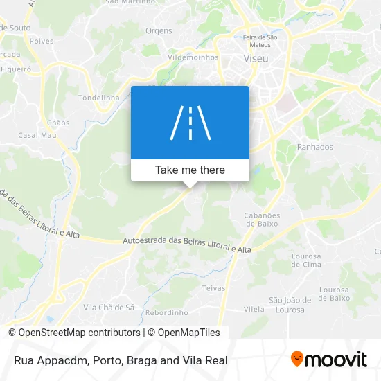Rua Appacdm map