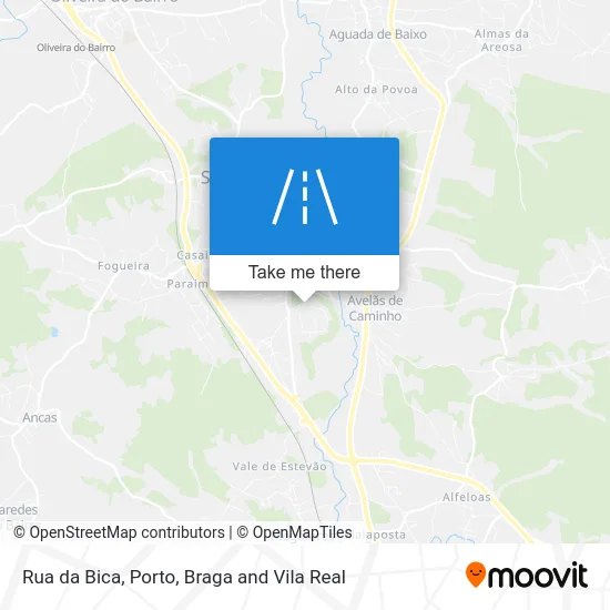Rua da Bica map