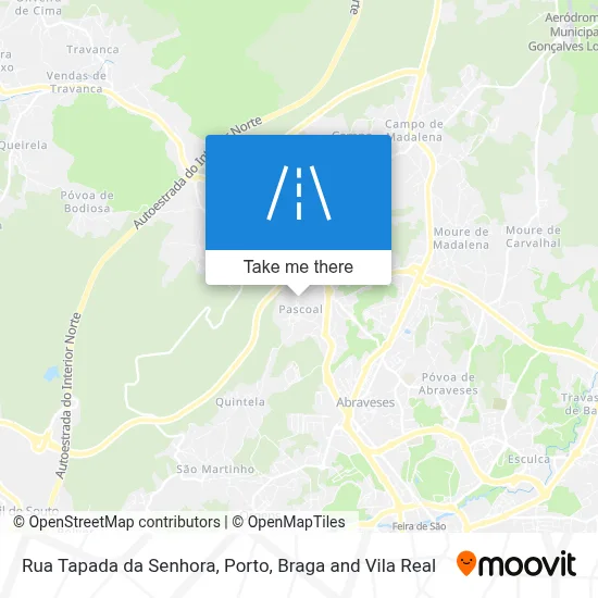 Rua Tapada da Senhora map