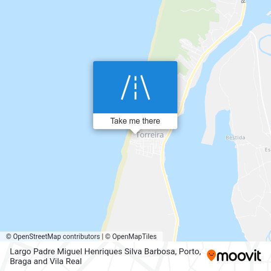 Largo Padre Miguel Henriques Silva Barbosa mapa