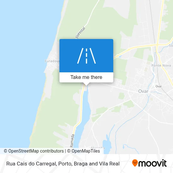 Rua Cais do Carregal map